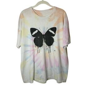 ED SHEERAN +-=÷x Mathematics Tour OFFICIAL Tie-Dye T-SHIRT XL